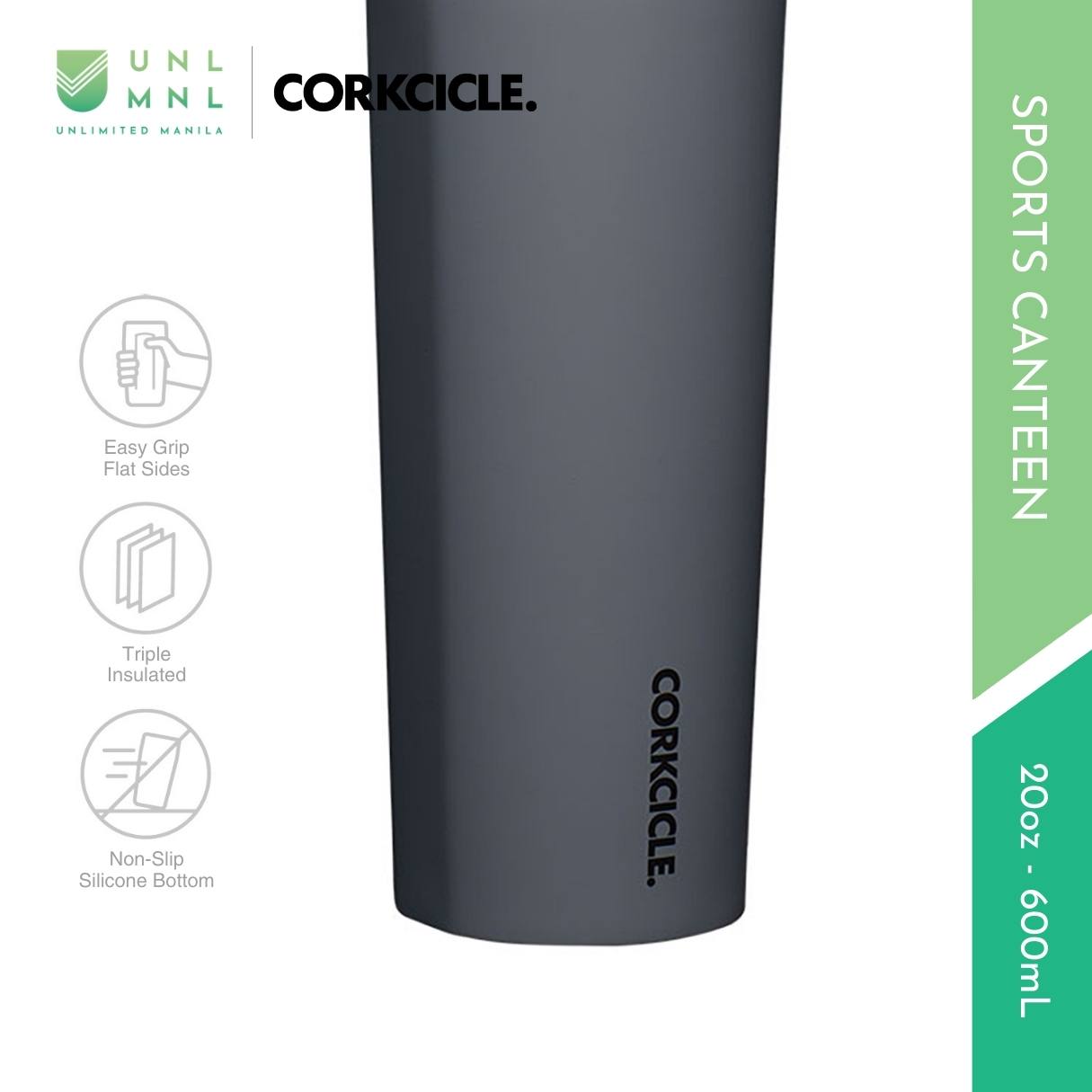 CORKCICLE 20oz Sports Canteen Series A