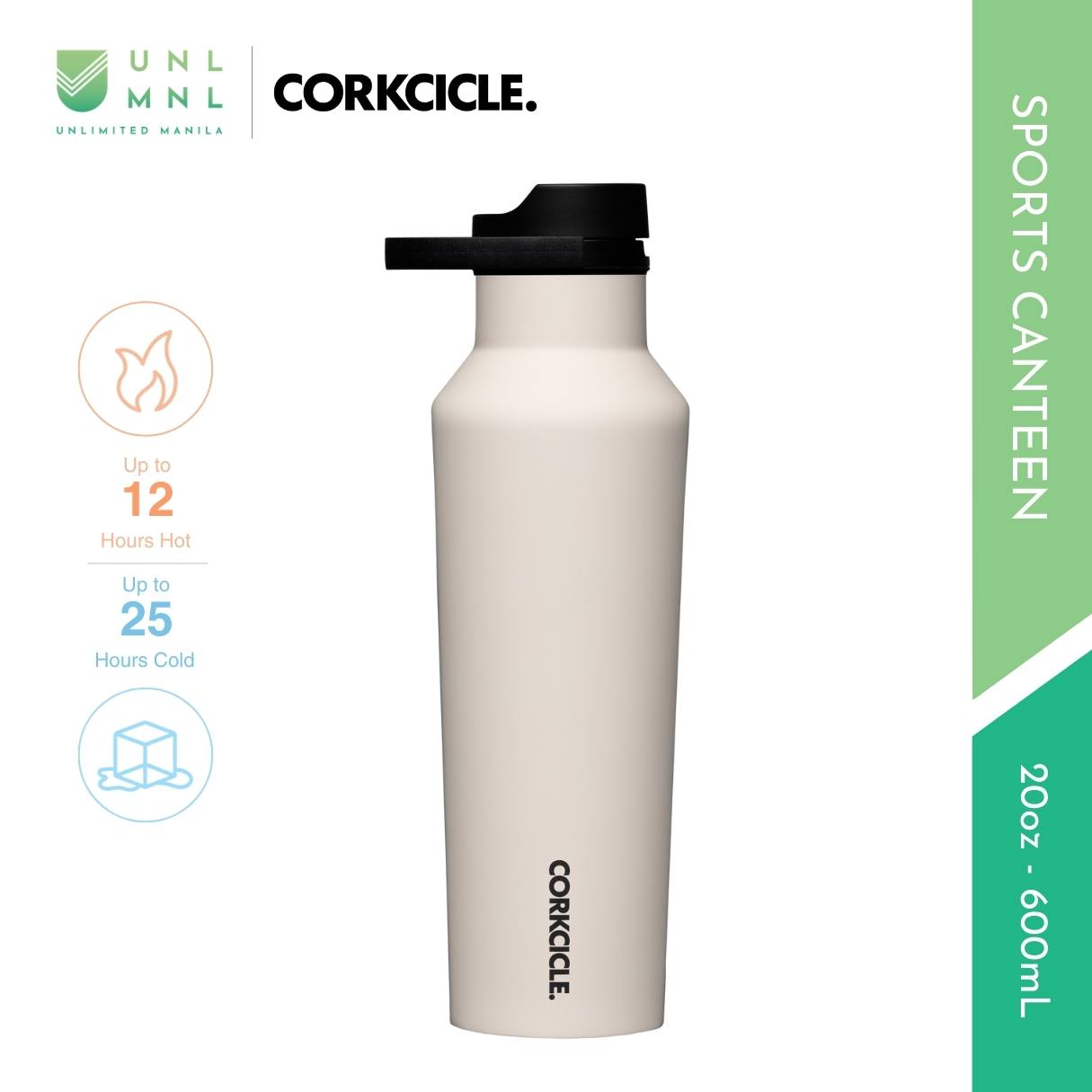 CORKCICLE 20oz Sports Canteen Series A