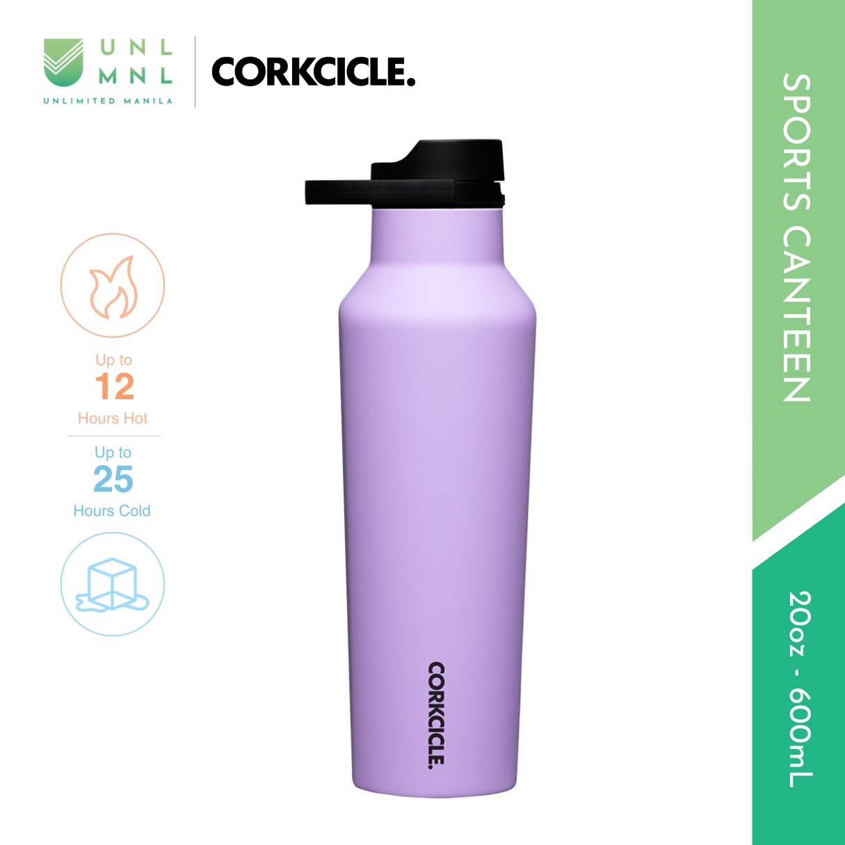 CORKCICLE 20oz Sports Canteen Series A