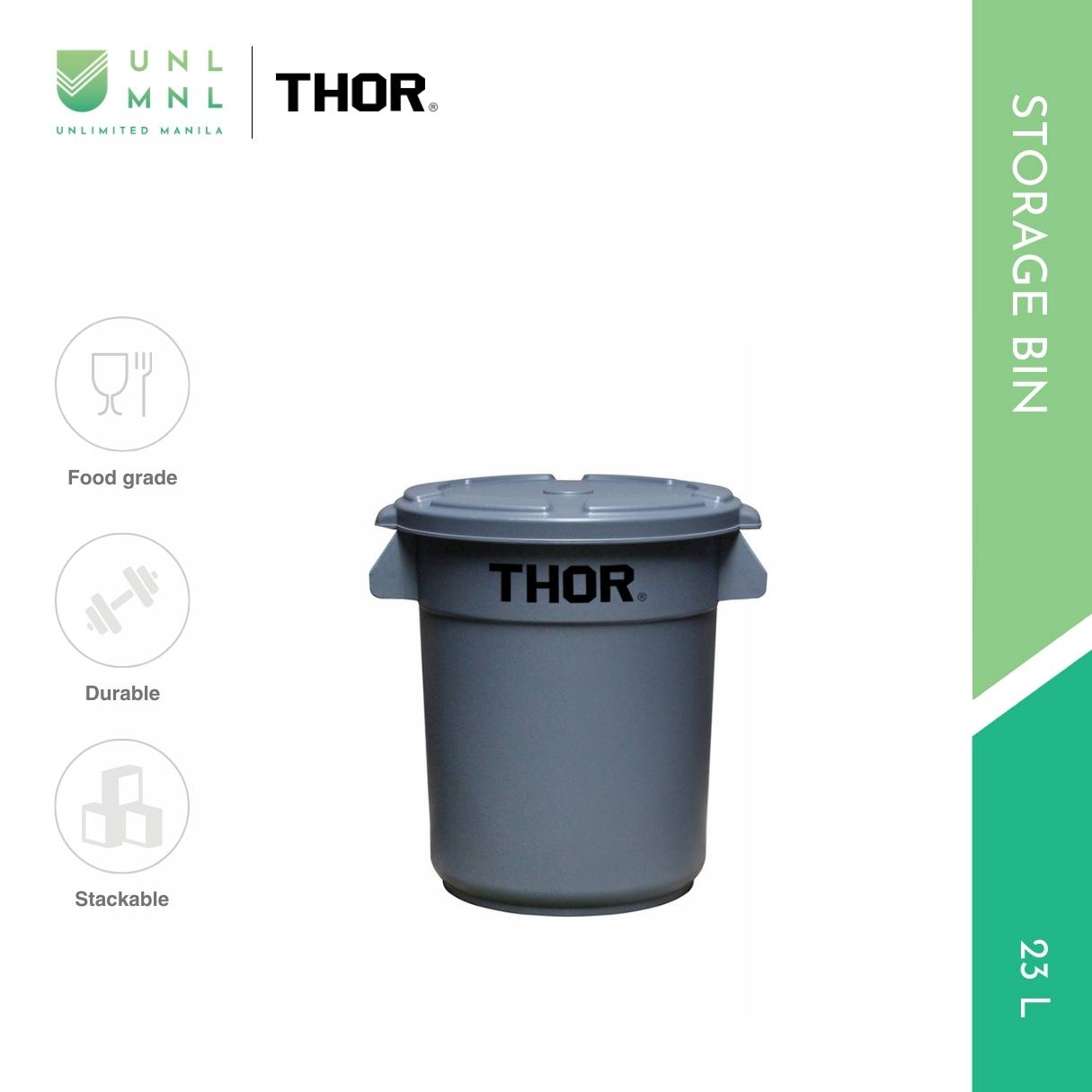 THOR 23L Storage Bin with Lid