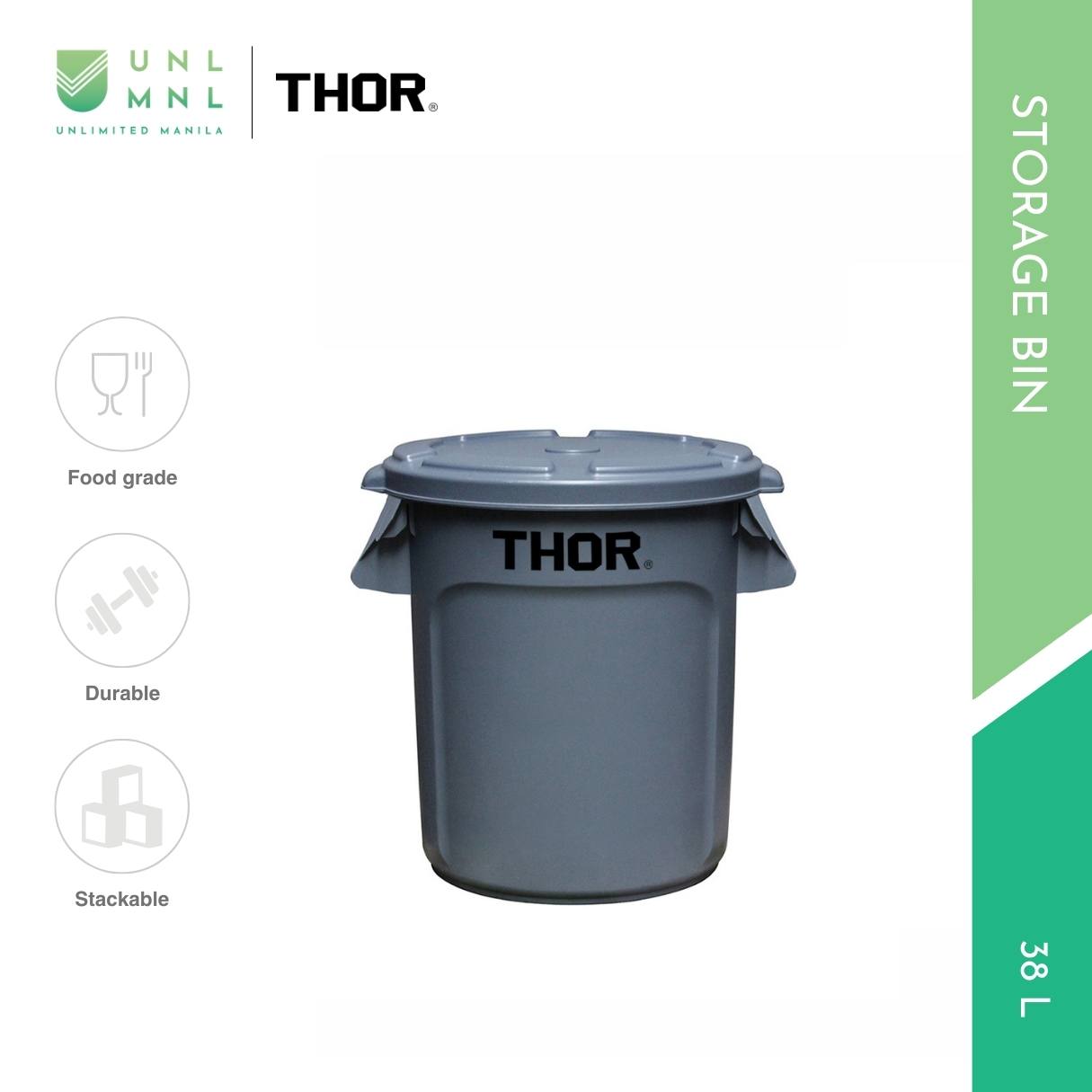 THOR 38L Storage Bin with Lid