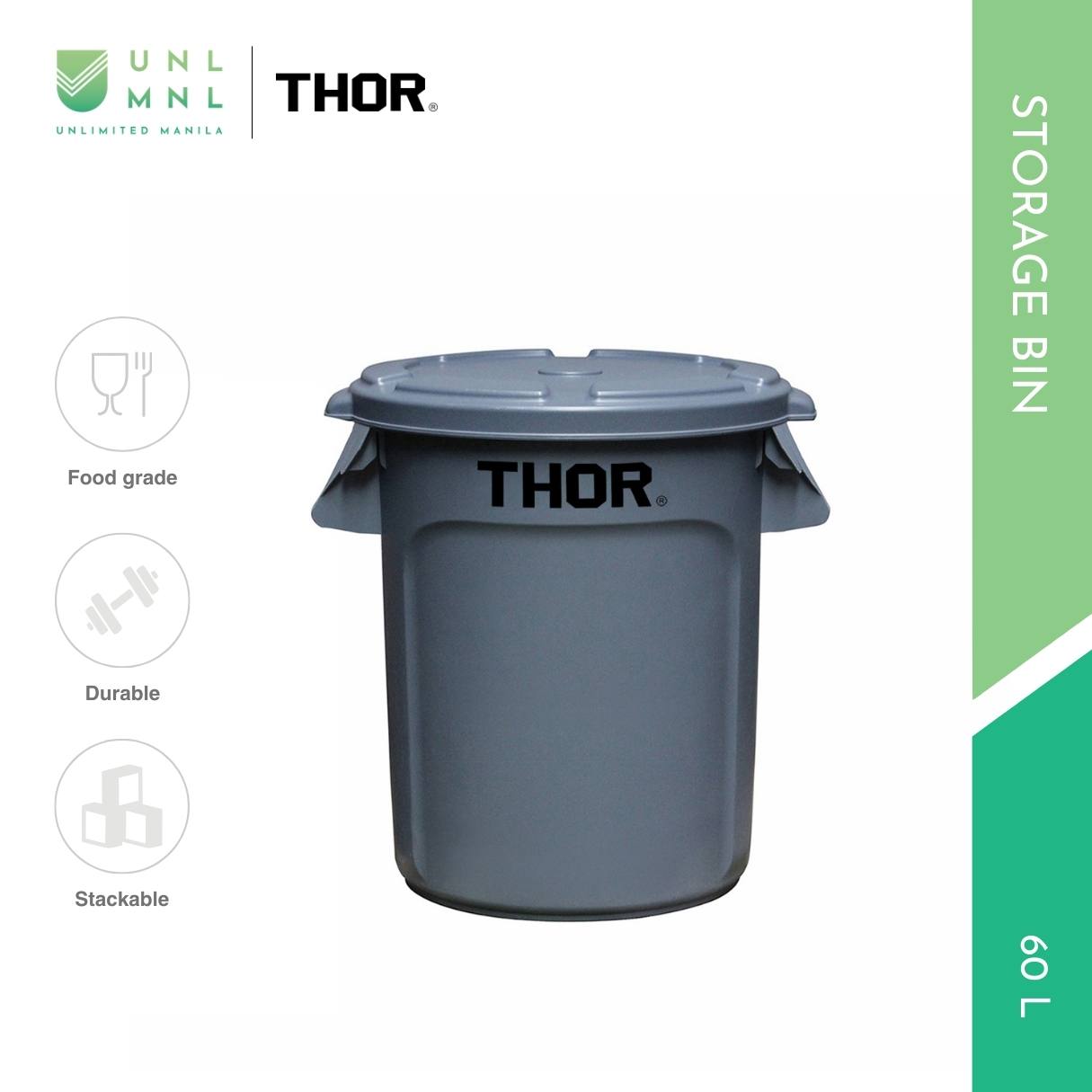 THOR 60L Storage Bin with Lid