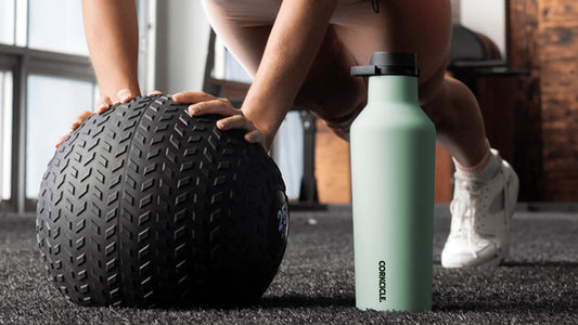 Power Through Every Rep with the Corkcicle 32oz Sports Canteen