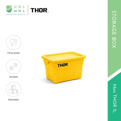 1L Mini THOR Stackable Storage Box with Lid