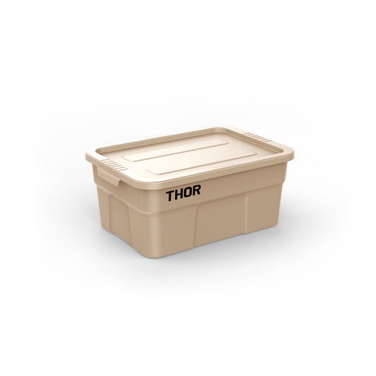 2.5L Mini THOR Stackable Storage Box with Lid Beige