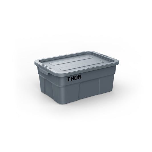 2.5L Mini THOR Stackable Storage Box with Lid Gray
