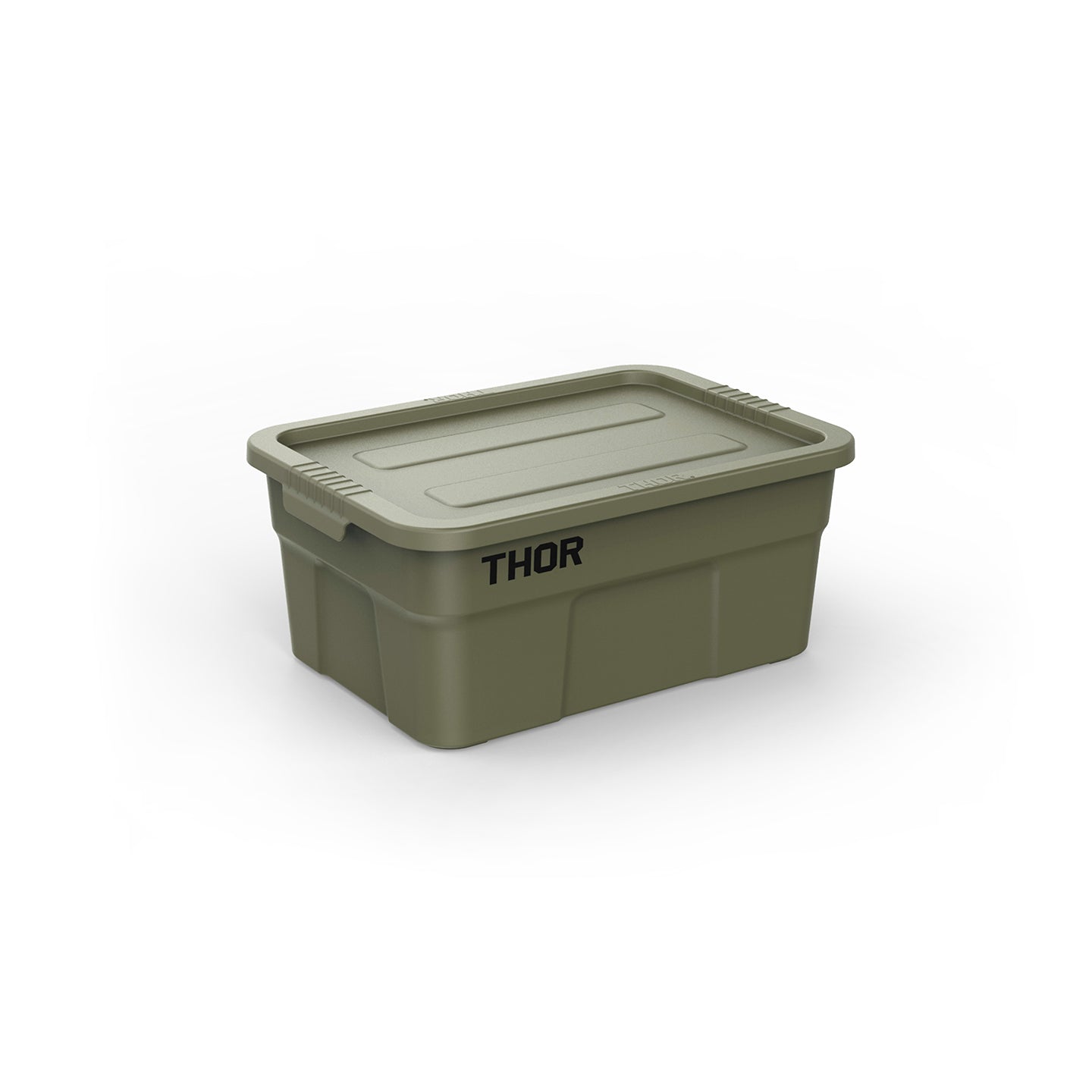 2.5L Mini THOR Stackable Storage Box with Lid Olive