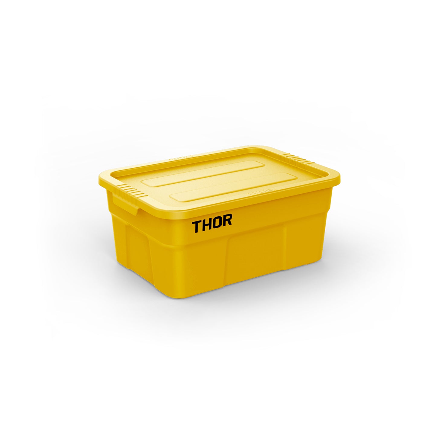2.5L Mini THOR Stackable Storage Box with Lid Yellow