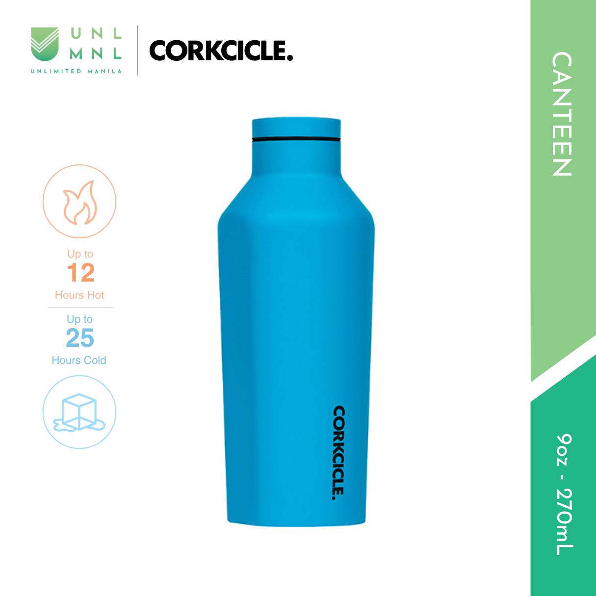 CORKCICLE 9oz Canteen