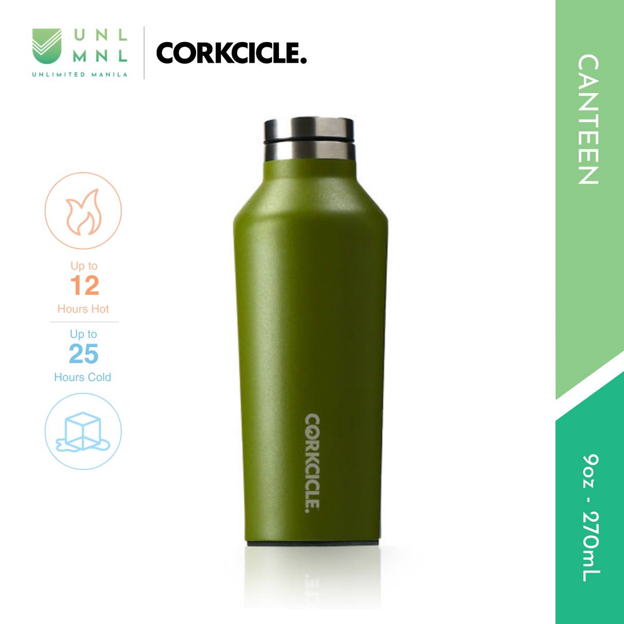 CORKCICLE 9oz Canteen