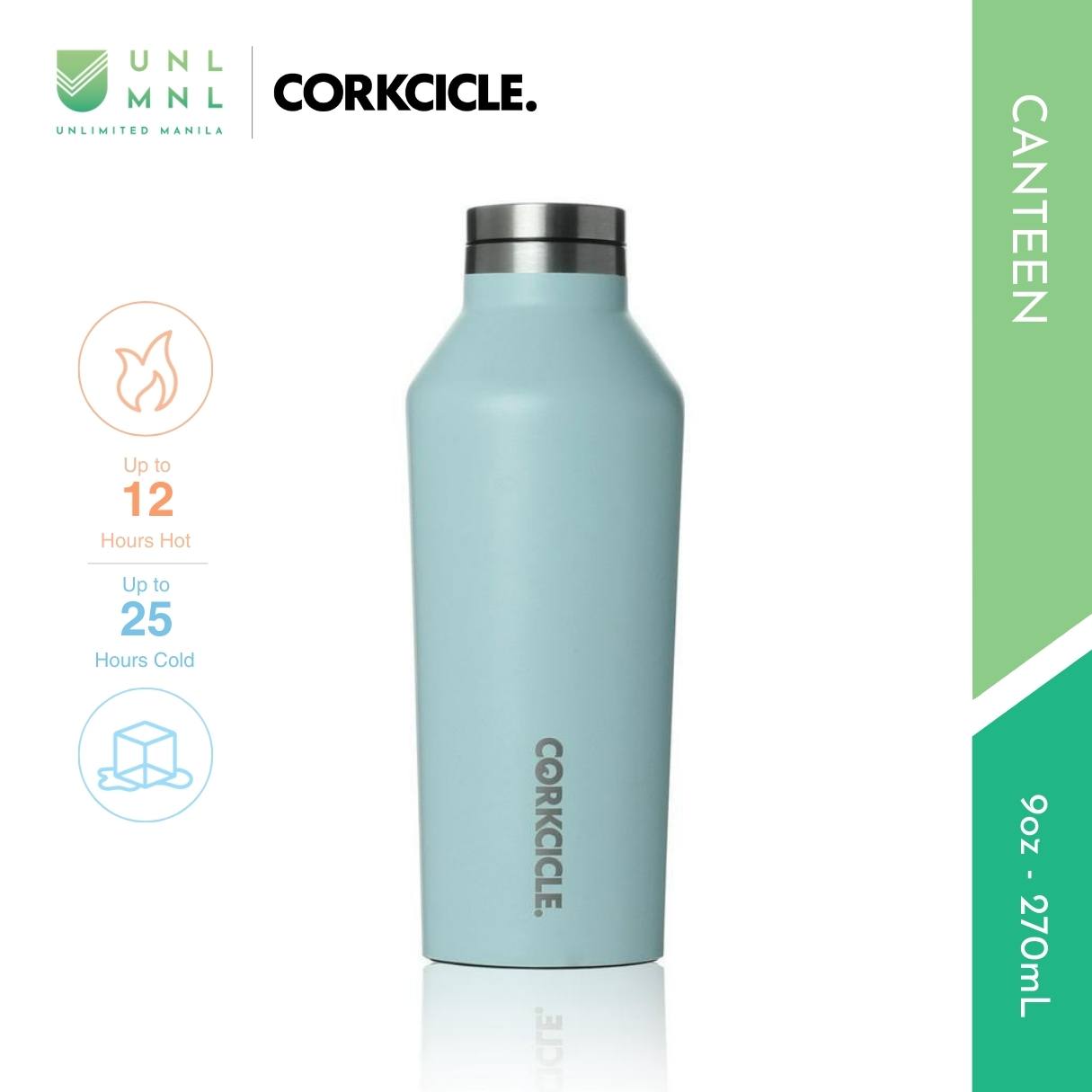 CORKCICLE 9oz Canteen