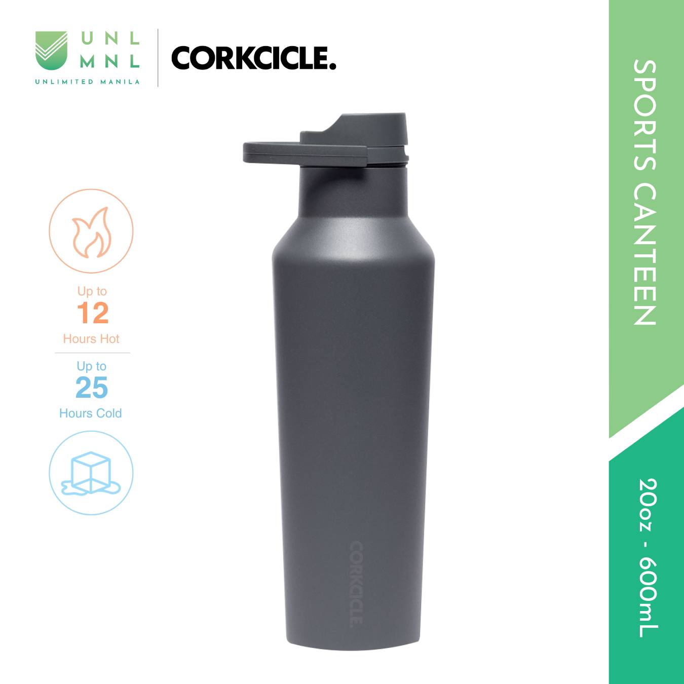 CORKCICLE 20oz Sports Canteen Sierra Collection
