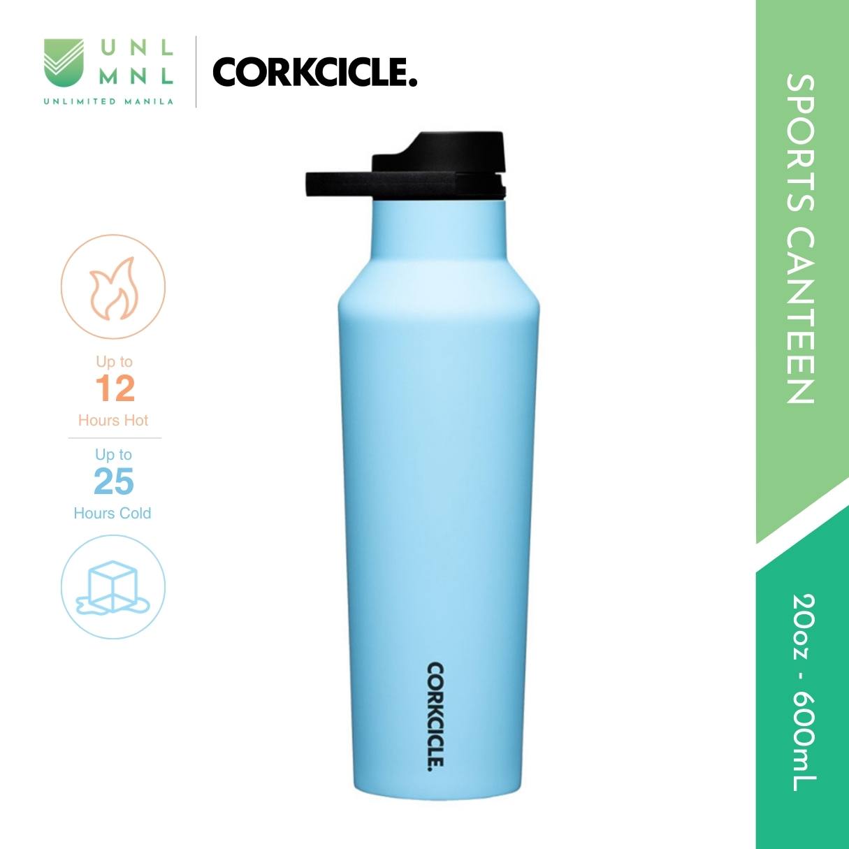 CORKCICLE 20oz Sports Canteen Series A