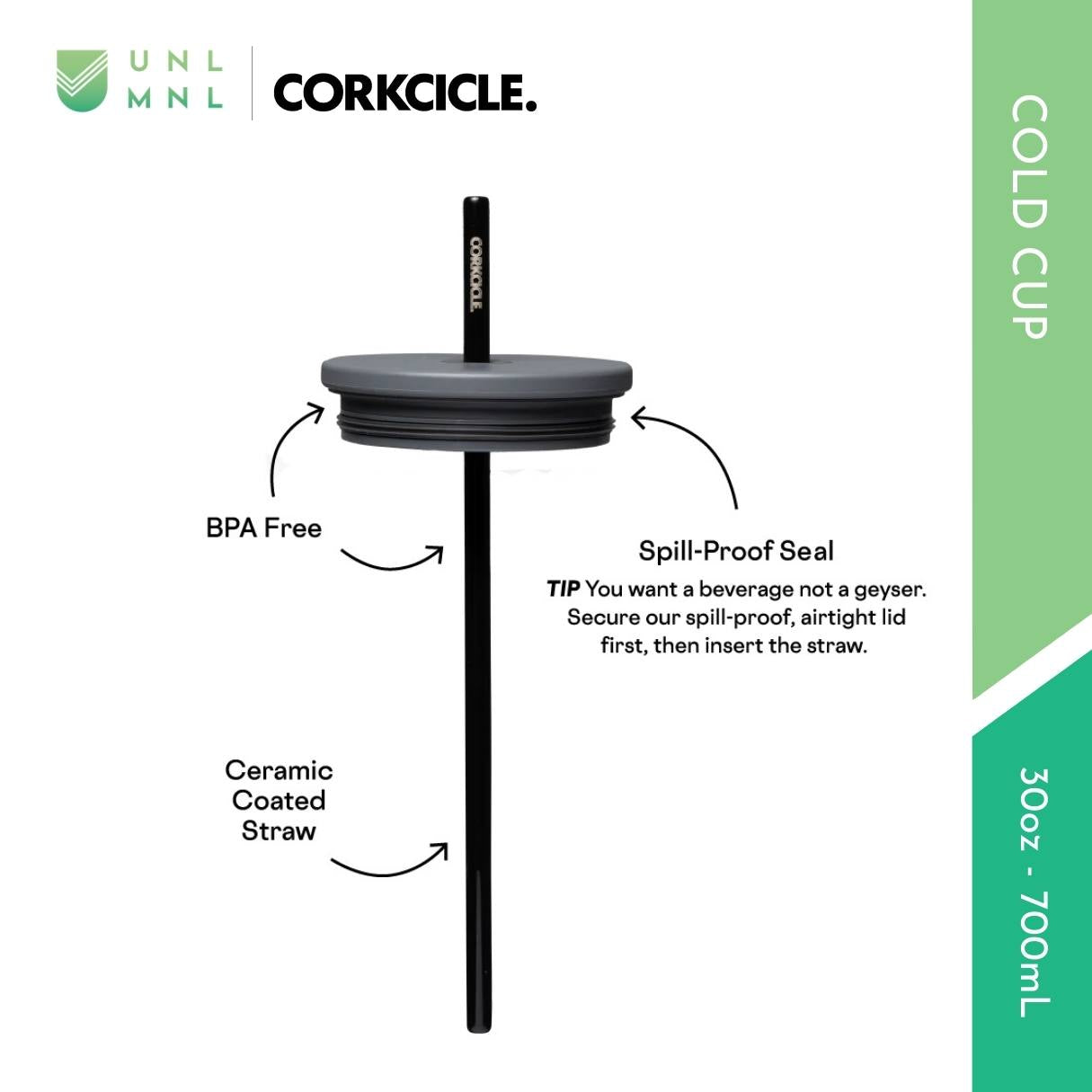 CORKCICLE 30oz Cold Cup XL