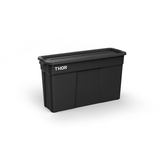 5L Mini Limo Stackable Storage Box with Lid Black