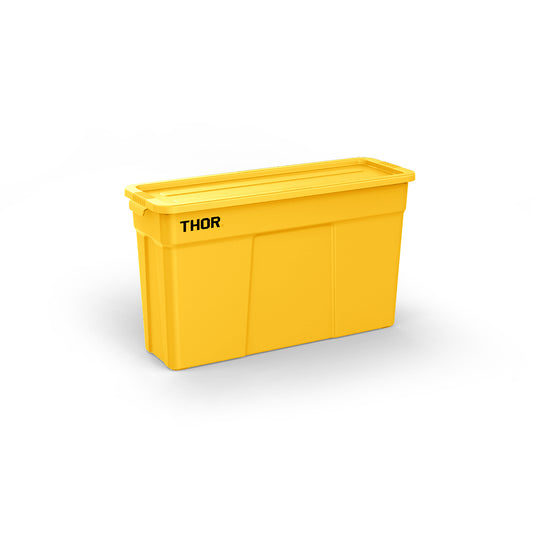 5L Mini Limo Stackable Storage Box with Lid Yellow