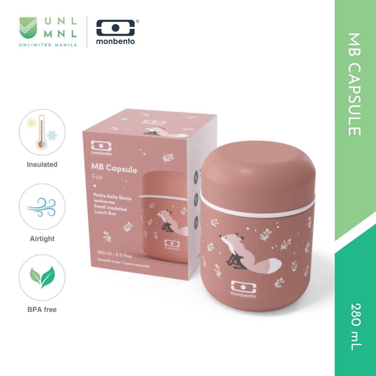 Monbento MB Capsule (280 ml)