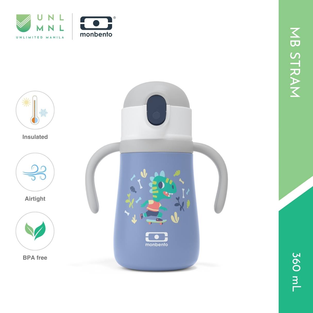 Monbento MB Stram Dino (360 ml)
