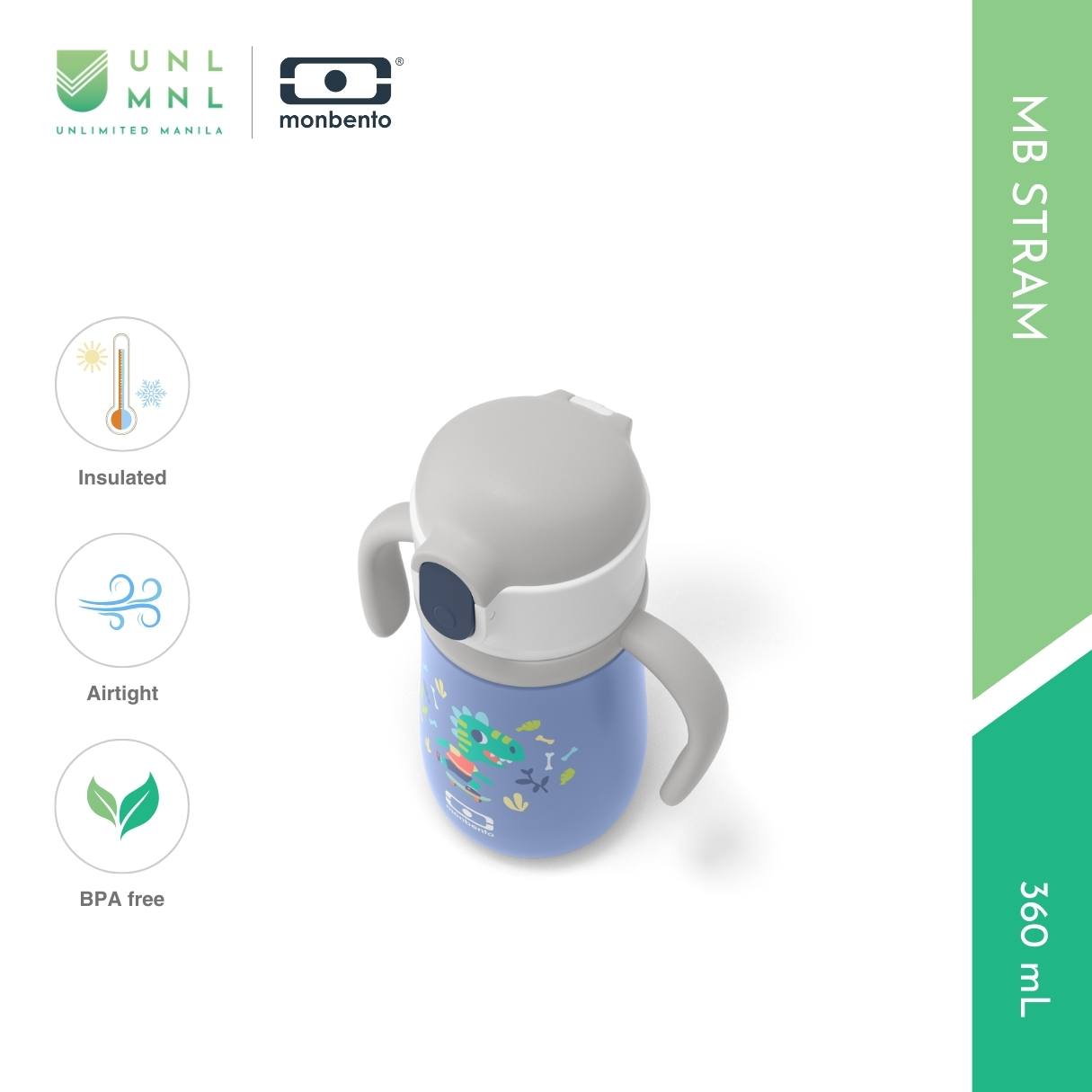 Monbento MB Stram Dino (360 ml)