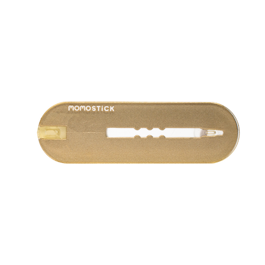 MomoStick Transparent Gold