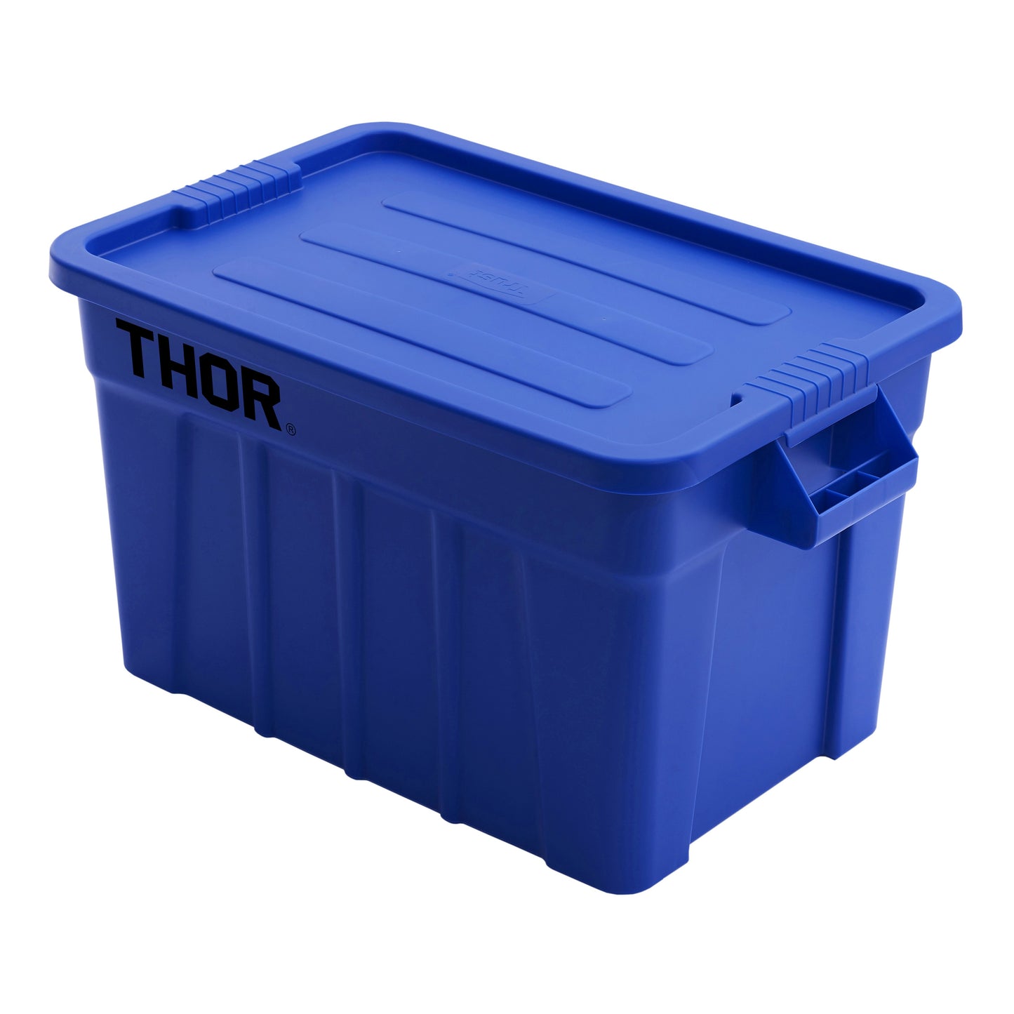 75L Stackable Storage Box with Lid Blue
