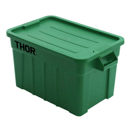 75L Stackable Storage Box with Lid Green