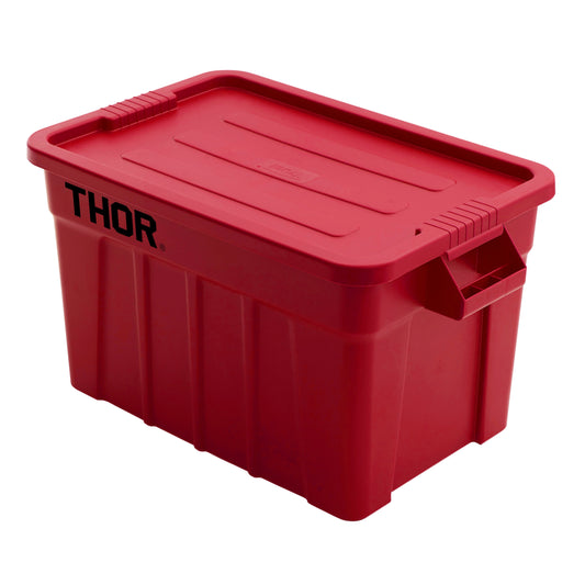 75L Stackable Storage Box with Lid Red