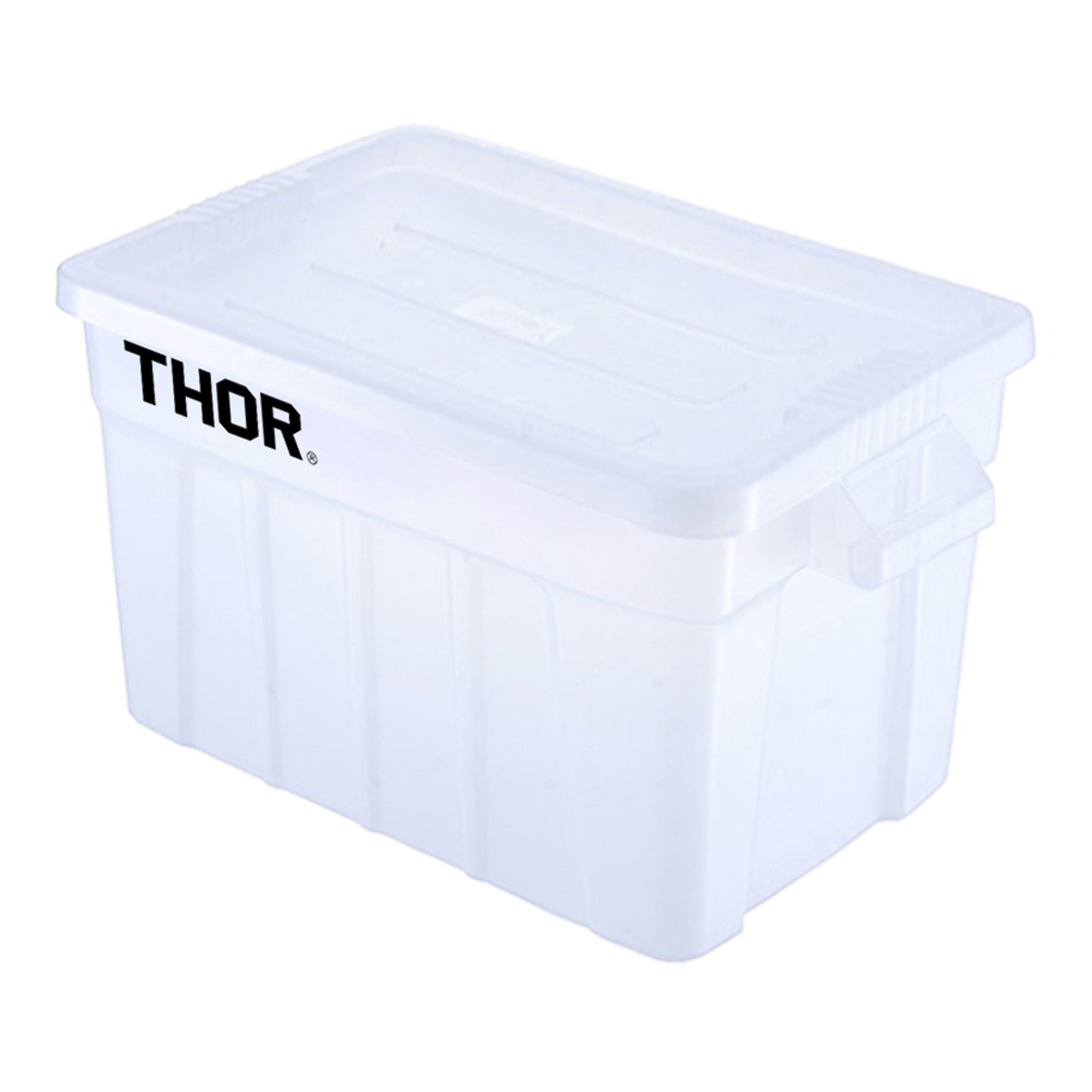 75L Stackable Storage Box with Lid Clear