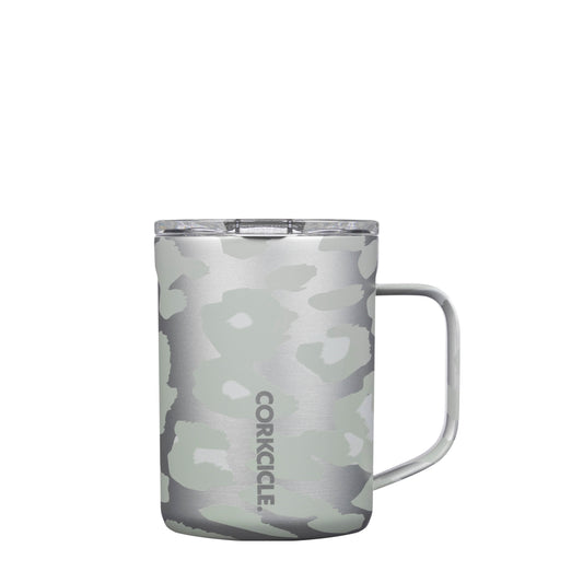 16oz Mug Snow Leopard Premium