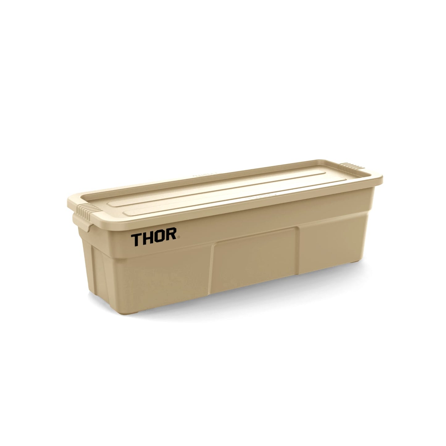 2.5L Mini Limo Stackable Storage Box with Lid Beige