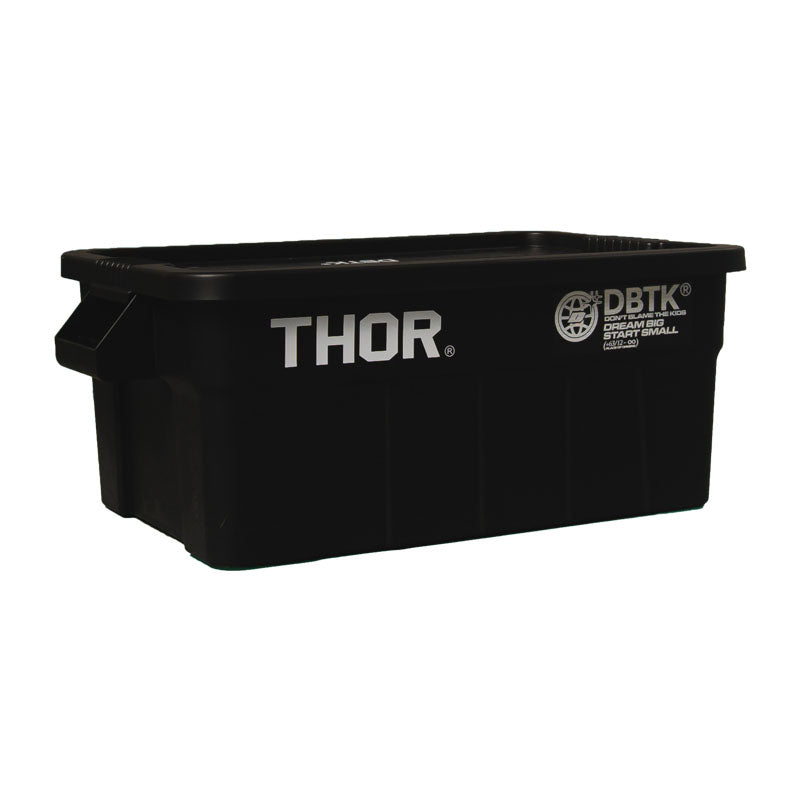 53L THOR Black Stackable Storage Box with Lid - DBTK Collaboration