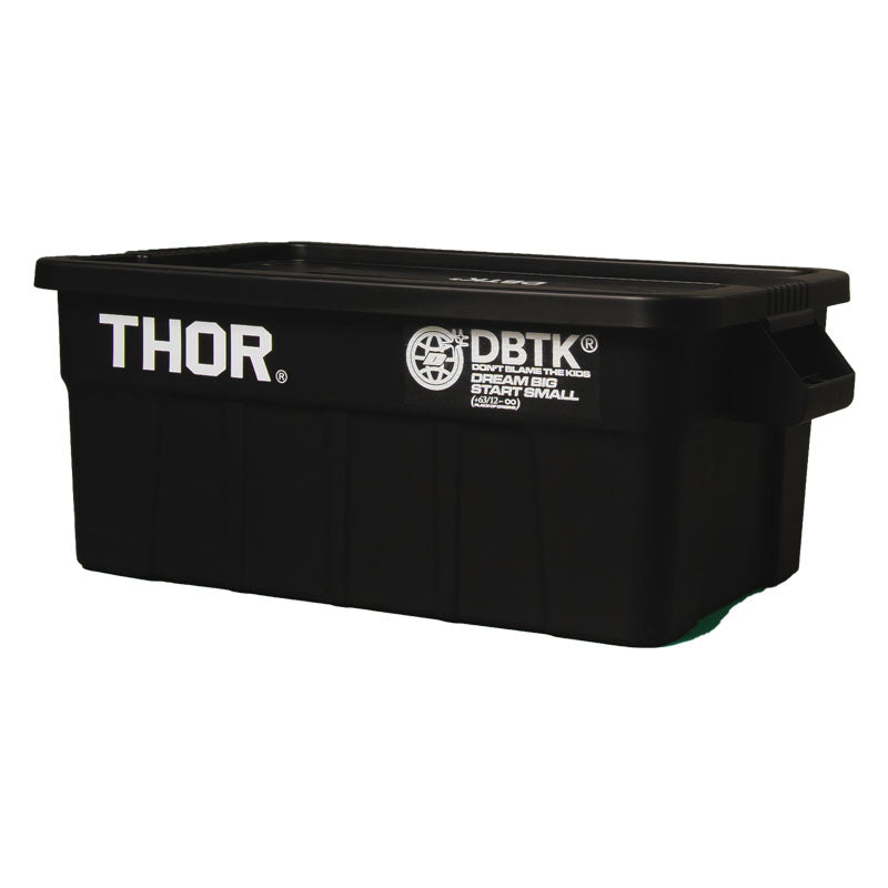 53L THOR Black Stackable Storage Box with Lid - DBTK Collaboration ...