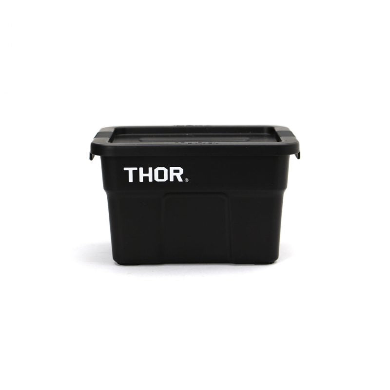 1L Mini THOR Stackable Storage Box with Lid Black