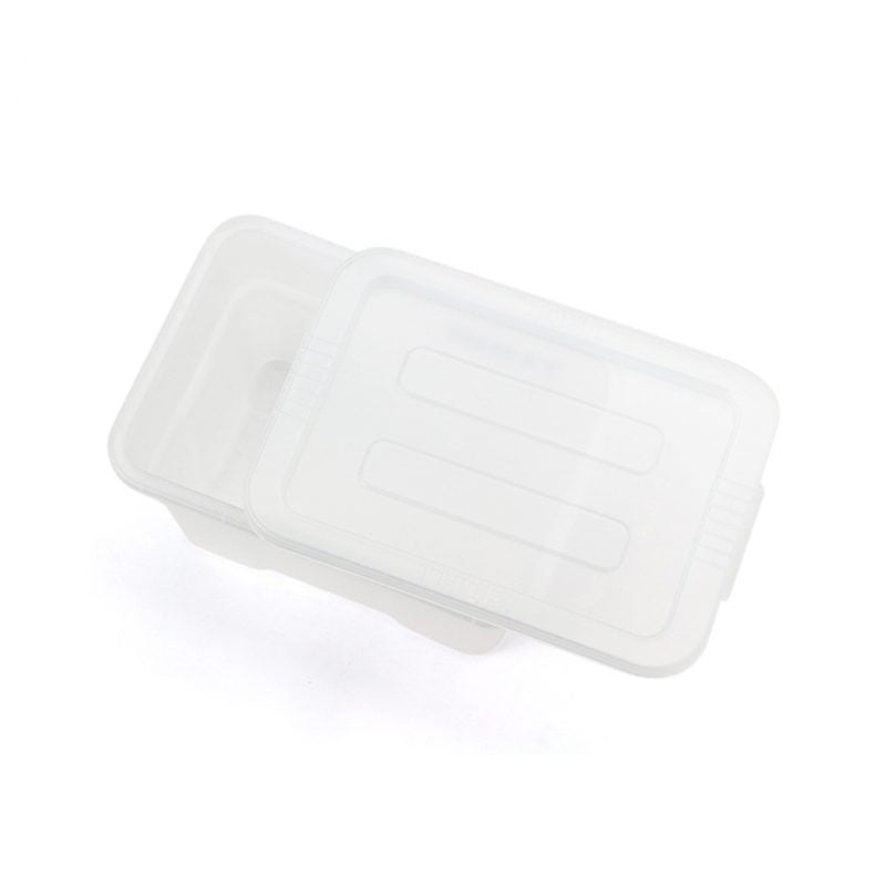 1L Stackable Storage Box with Lid Clear