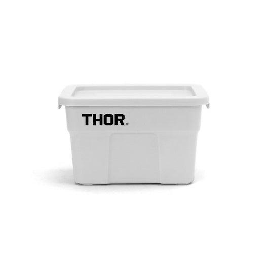 1L Mini THOR Stackable Storage Box with Lid White