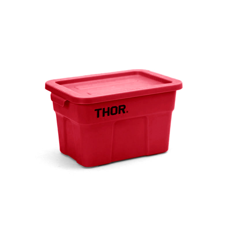 1L Stackable Storage Box with Lid Red