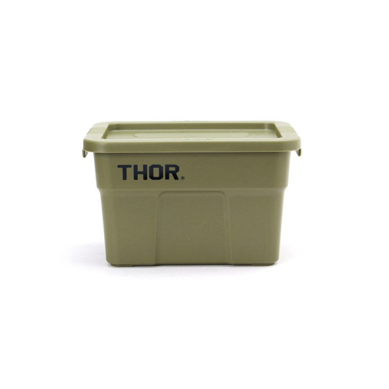1L Mini THOR Stackable Storage Box with Lid Olive
